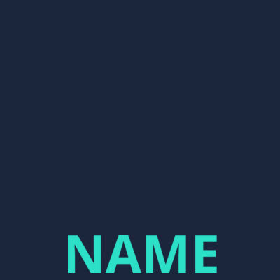 LGSA - BAG - TEAL GLITTER NAME Design