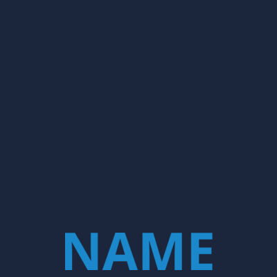 LGSA - BAG - SAPHIRE GLITTER NAME Design