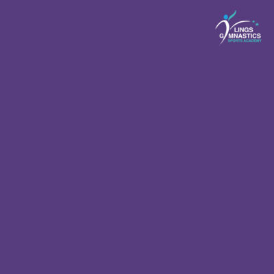 LSGA - ADULT VARSITY JACKET - PURPLE  GLITTER NAME Design