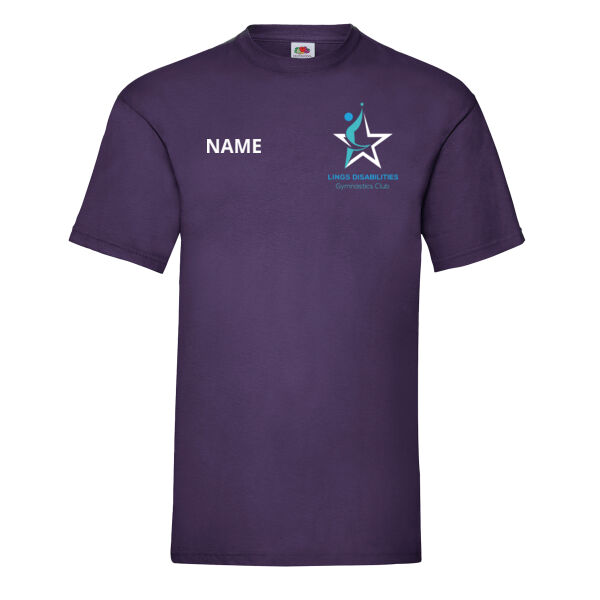 LDGC - ADULT TSHIRT - WHITE GLITTER  Thumbnail